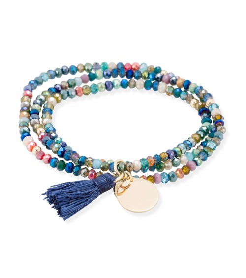 Pulsera Marina García ZEN Verano azul verde 90450UX