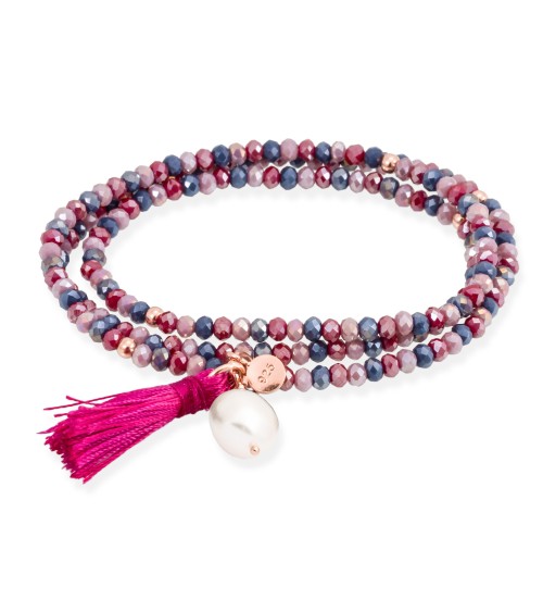 Pulsera Zen Marina García multicolor Ágata 90573UPG