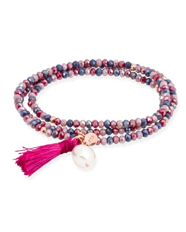 Pulsera Zen Marina García multicolor Ágata 90573UPG